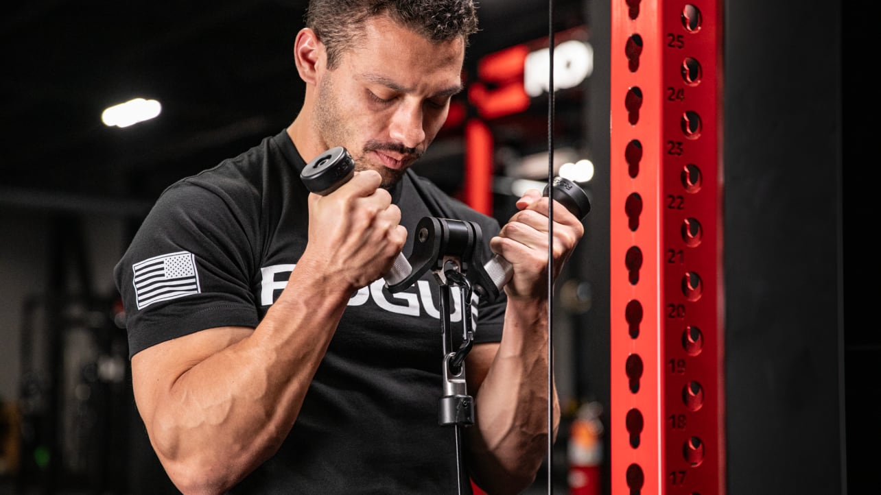 Rogue Rotating V-Grip Cable Attachment