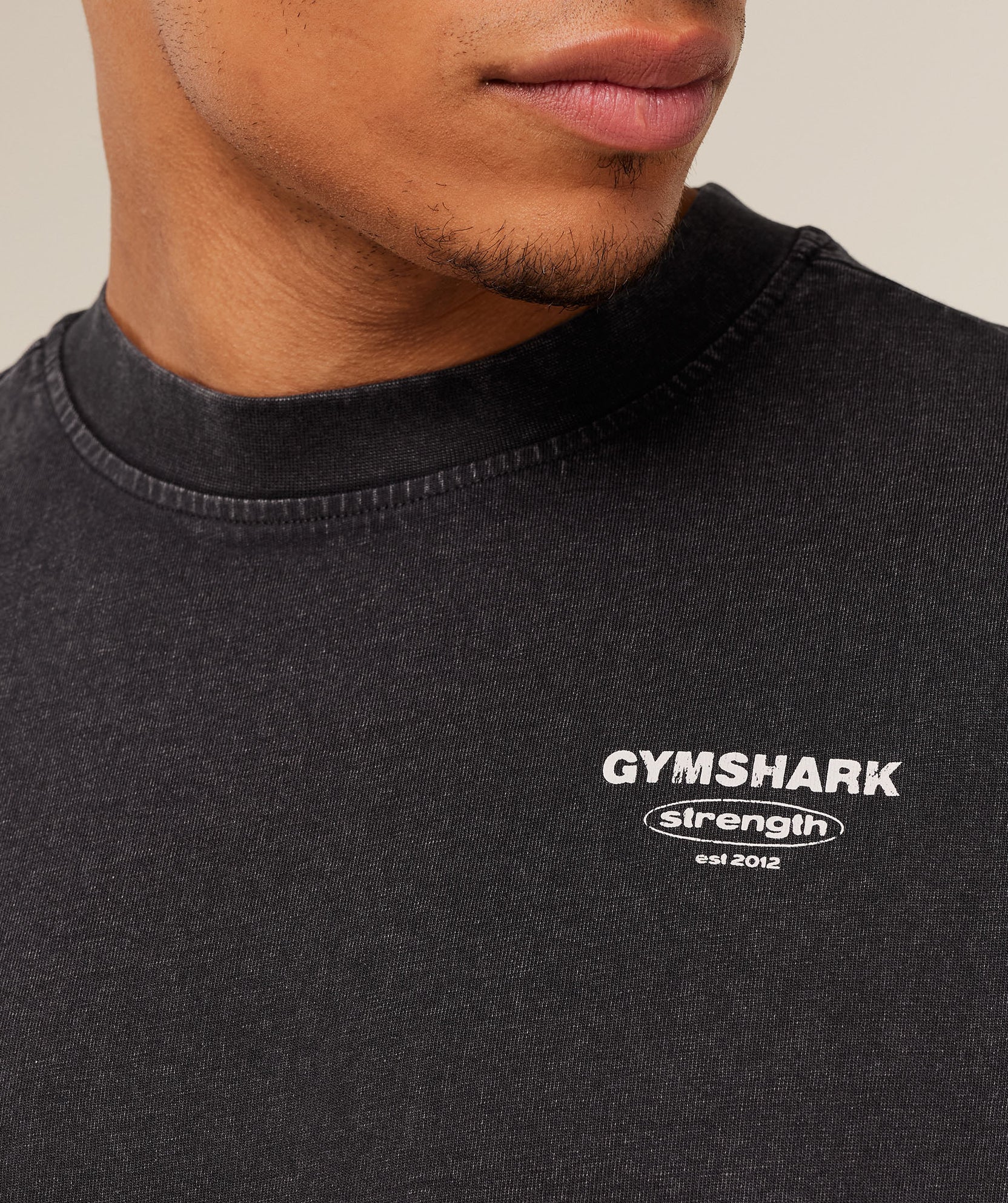 Strength Stars Washed Graphic T-Shirt