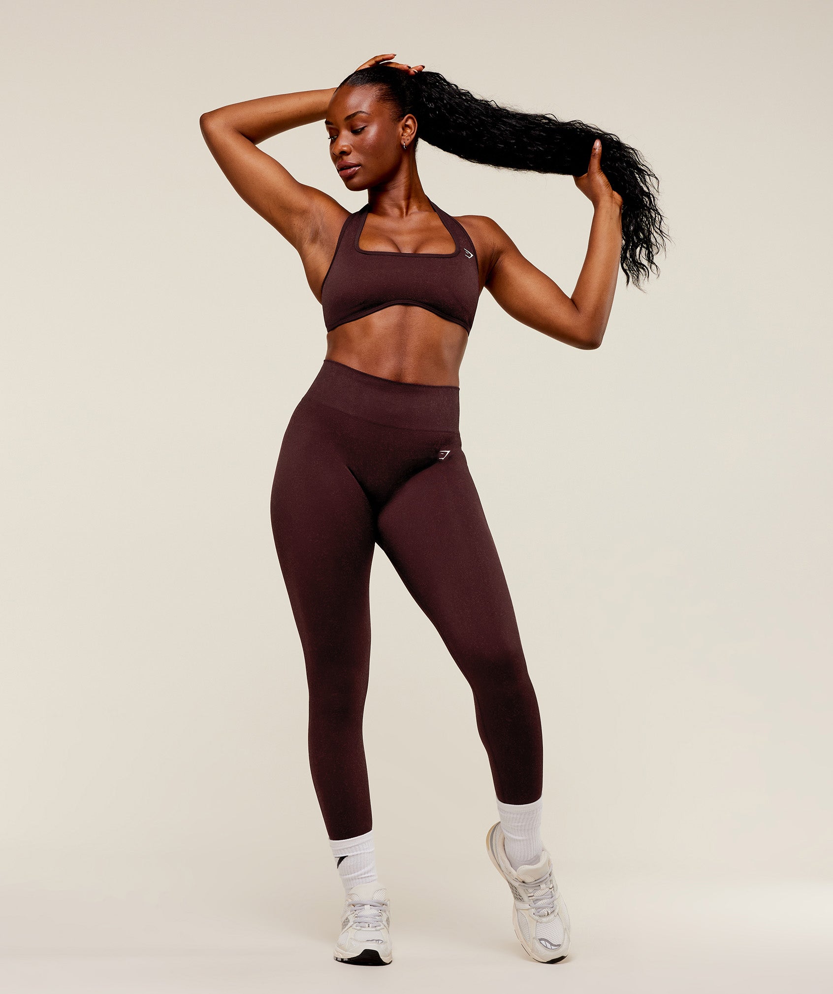 Adapt Fleck x Whitney Halterneck Sports Bra